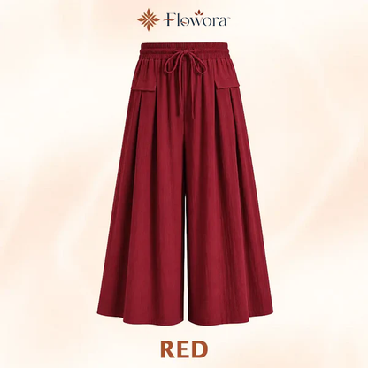 Flowora™ – Entspannte, weite Cropped-Culottes