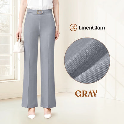 LinenGlam - LAST DAY 70% OFF - Women's All-Season Wide Leg Pants