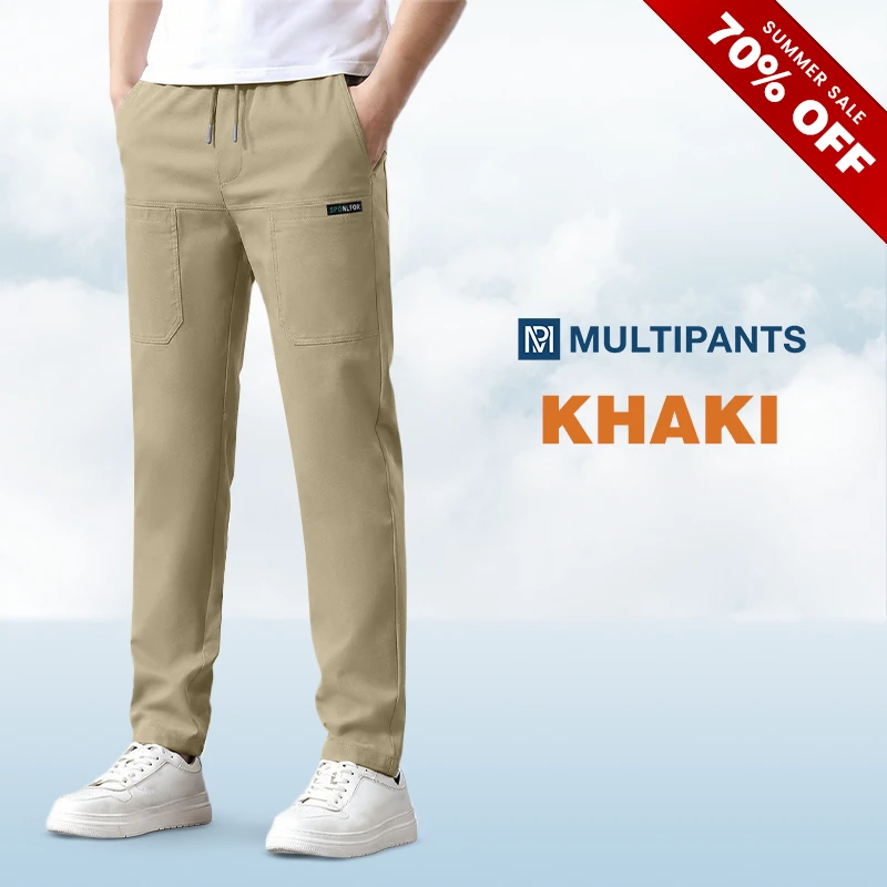 MultiPants – 70 % RABATT – Hochelastische, strapazierfähige Cargohose mit mehreren Taschen