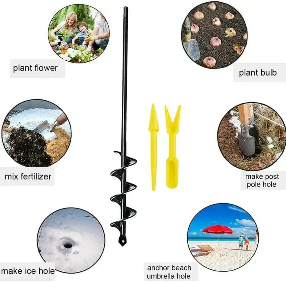 ⏳Time-Limited Special⏰Spiral Drill for Planting – Ready in 30 Seconds ⏱️🌿