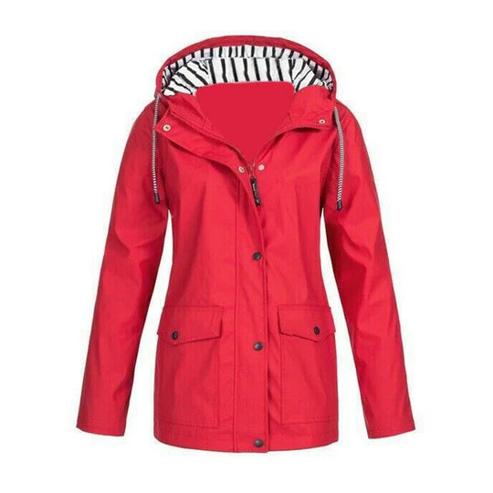 🌦️✨ Women's Outdoor Waterproof Windproof Jacket