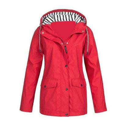 🌦️✨ Women's Outdoor Waterproof Windproof Jacket