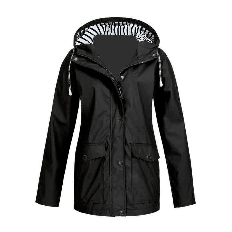 🌦️✨ Women's Outdoor Waterproof Windproof Jacket