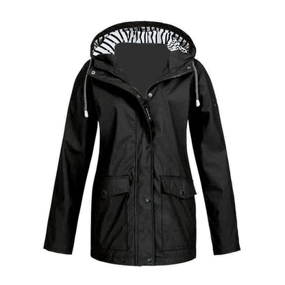 🌦️✨ Women's Outdoor Waterproof Windproof Jacket