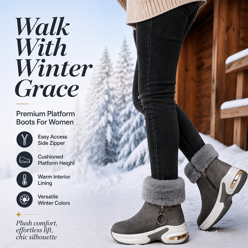 Women's Winter Warm Non-Slip Snow Boots
