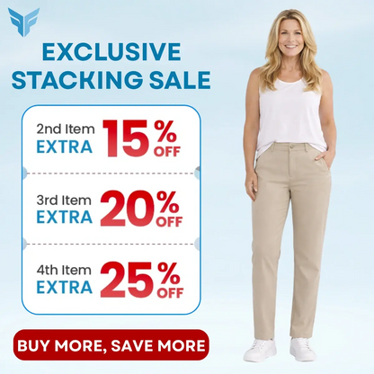 FlexaFresh – Unisex-Ultra-Stretch-Eisseiden-Komfort-Freizeithose