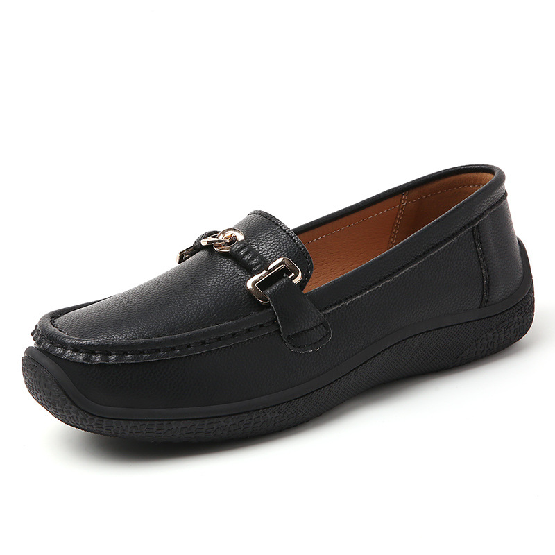 🔥60% OFF Today🔥 Women's Orthopedic Leather Slip-On Loafers – All-Day Comfort