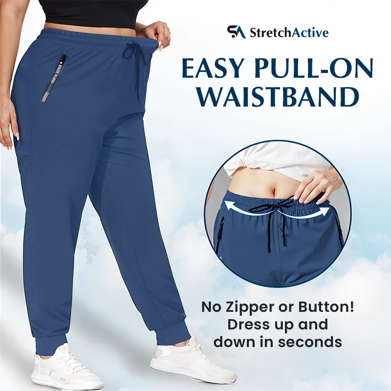 StretchActive – Ultraweiche, lässige Stretchhose für Damen mit perfektem Fall