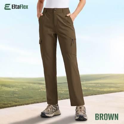 EltaFlex - Women's Lightweight Stretch Everyday Cargo Pants