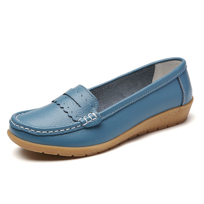 🔥60% OFF🔥 Women's Comfortable Orthopedic Loafers – Elegant Leather Slip-Ons