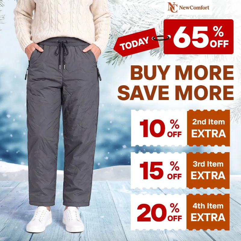 NewComfort - EARLY X-MAS 65% OFF - Fleece-Lined Waterproof Pants