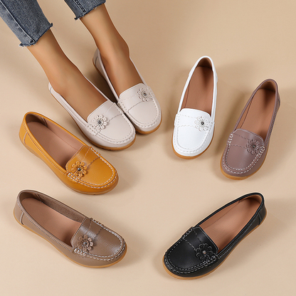 🔥60% OFF🔥 Women's Leather Orthopedic Loafers – Comfortable Everyday Shoes