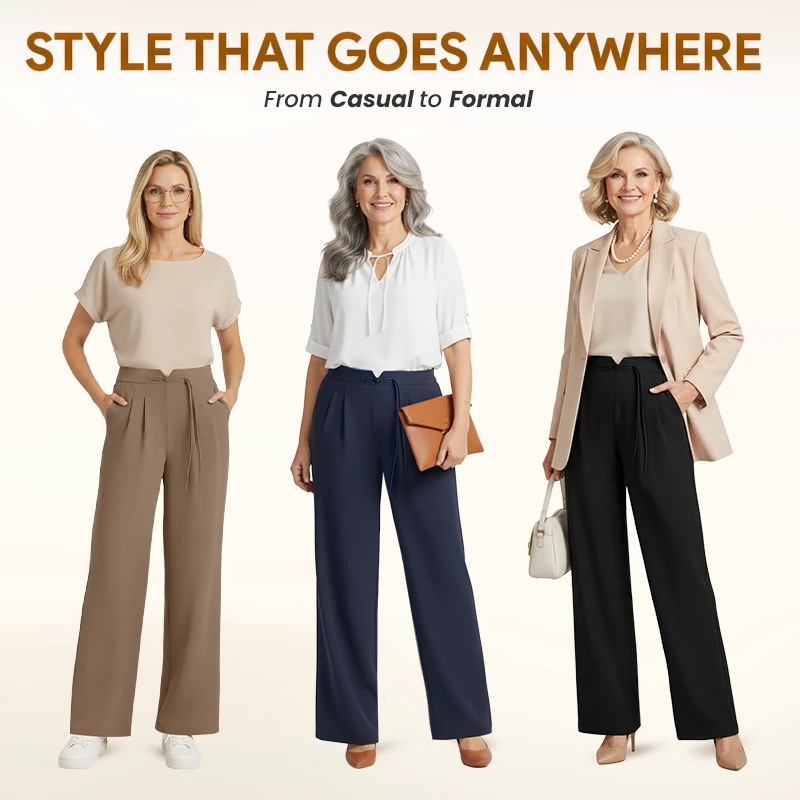 EllaEase - LAST DAY 70% OFF - Super Soft Stretch Straight-leg Comfort Pants