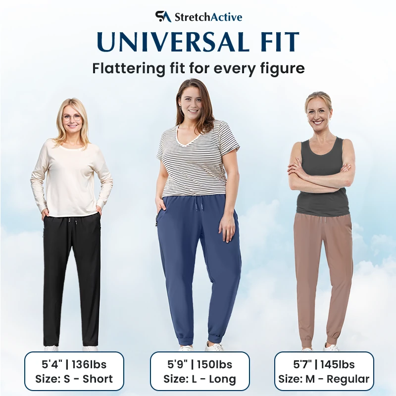 StretchActive – Ultraweiche, lässige Stretchhose für Damen mit perfektem Fall