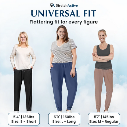 StretchActive – Ultraweiche, lässige Stretchhose für Damen mit perfektem Fall