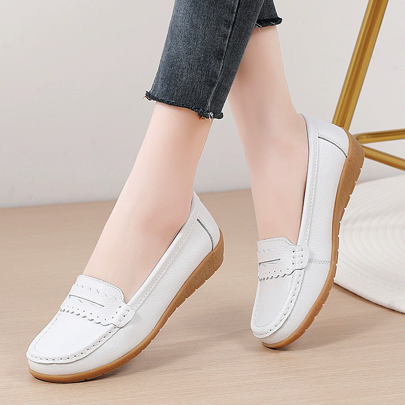 🔥60% OFF🔥 Women's Comfortable Orthopedic Loafers – Elegant Leather Slip-Ons