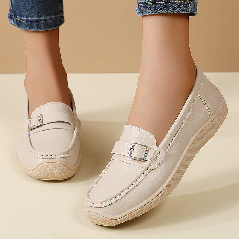 🔥60% OFF Today🔥 Women's Comfortable Orthopedic Loafers – Soft Leather Shoes