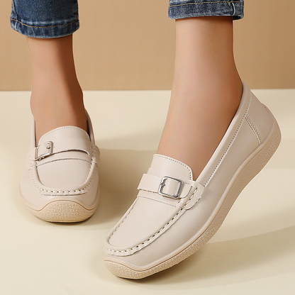 🔥60% OFF Today🔥 Women's Comfortable Orthopedic Loafers – Soft Leather Shoes