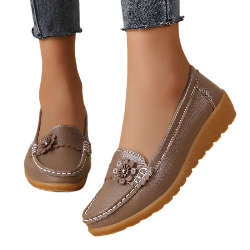 🔥60% OFF🔥 Women's Leather Orthopedic Loafers – Comfortable Everyday Shoes