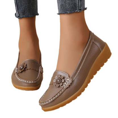 🔥60% OFF🔥 Women's Leather Orthopedic Loafers – Comfortable Everyday Shoes