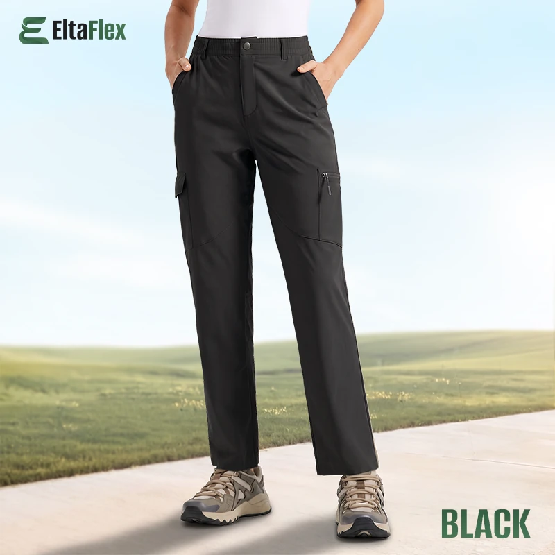 EltaFlex - Women's Lightweight Stretch Everyday Cargo Pants