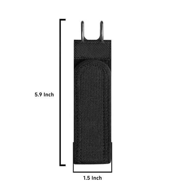 2er-Set taktischer elastischer Gürtel mit Metallhaken