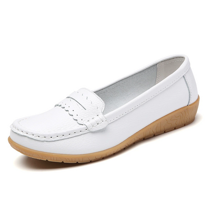 🔥60% OFF🔥 Women's Comfortable Orthopedic Loafers – Elegant Leather Slip-Ons