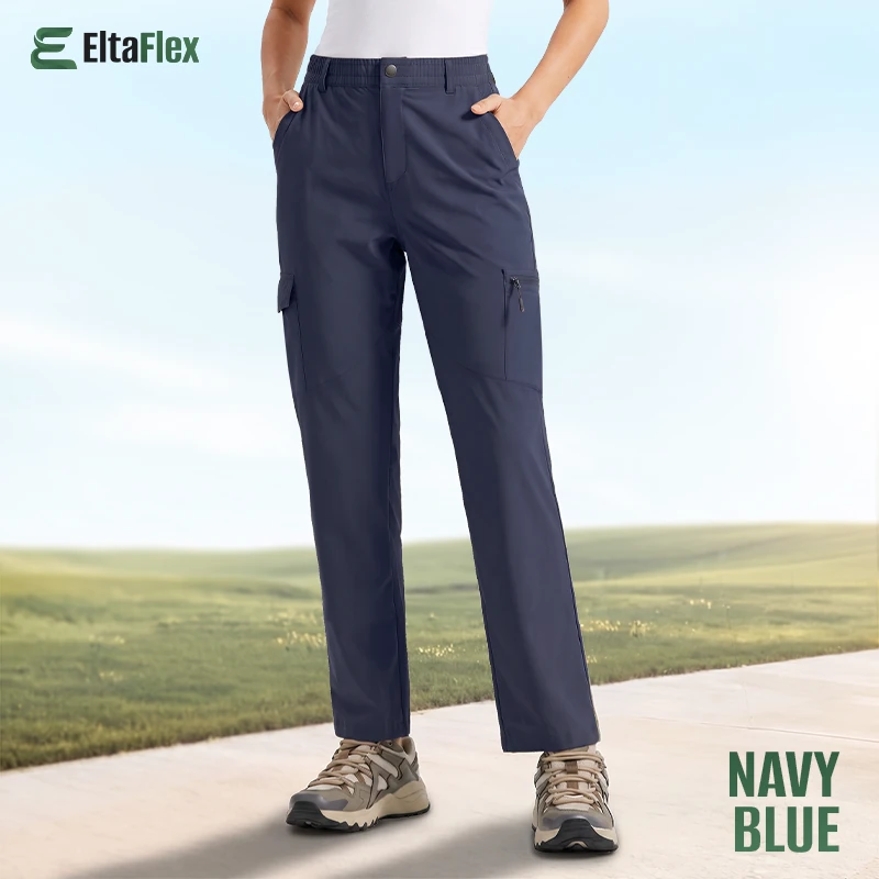 EltaFlex - Women's Lightweight Stretch Everyday Cargo Pants