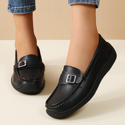 🔥60% OFF Today🔥 Women's Comfortable Orthopedic Loafers – Soft Leather Shoes