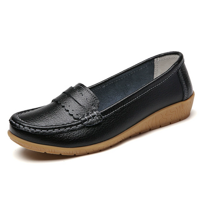 🔥60% OFF🔥 Women's Comfortable Orthopedic Loafers – Elegant Leather Slip-Ons
