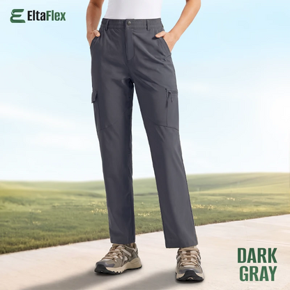 EltaFlex - Women's Lightweight Stretch Everyday Cargo Pants