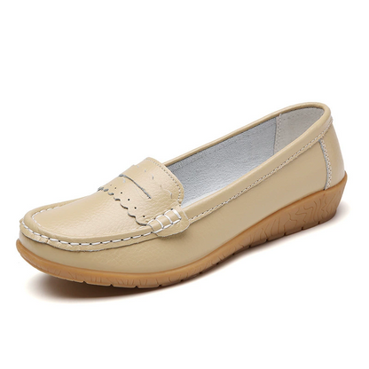 🔥60% OFF🔥 Women's Comfortable Orthopedic Loafers – Elegant Leather Slip-Ons