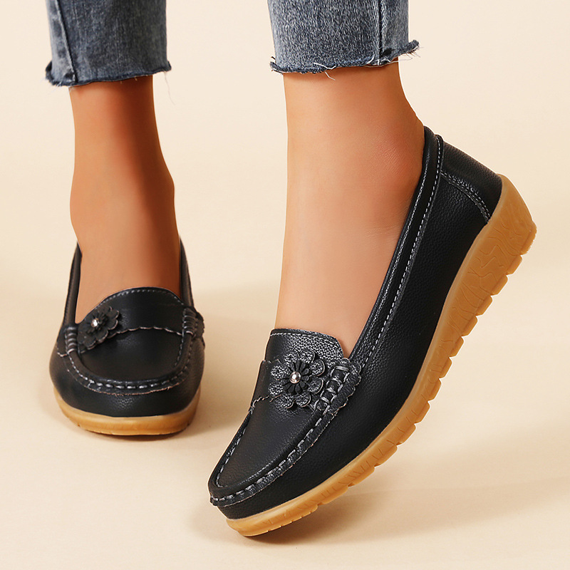 🔥60% OFF🔥 Women's Leather Orthopedic Loafers – Comfortable Everyday Shoes