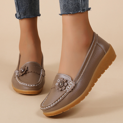 🔥60% OFF🔥 Women's Leather Orthopedic Loafers – Comfortable Everyday Shoes