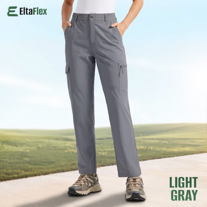 EltaFlex - Women's Lightweight Stretch Everyday Cargo Pants