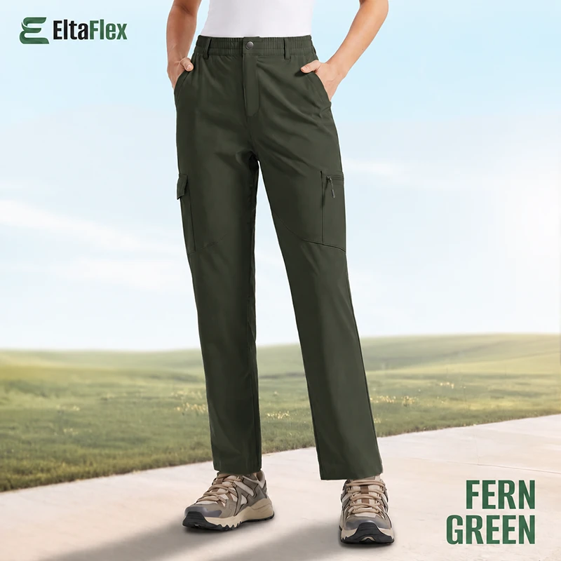 EltaFlex - Women's Lightweight Stretch Everyday Cargo Pants