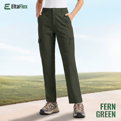 EltaFlex - Women's Lightweight Stretch Everyday Cargo Pants