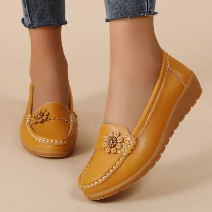 🔥60% OFF🔥 Women's Leather Orthopedic Loafers – Comfortable Everyday Shoes