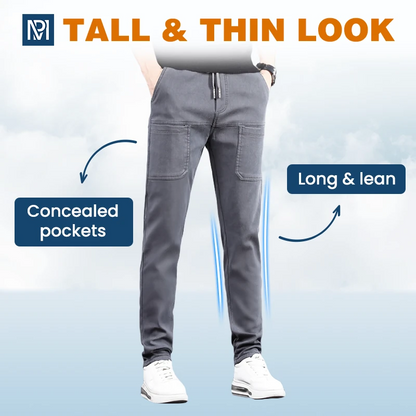 MultiPants – 70 % RABATT – Hochelastische, strapazierfähige Cargohose mit mehreren Taschen